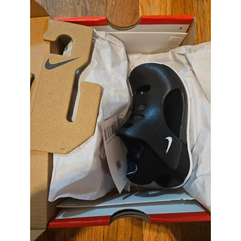 Nike Sunray Protect 3 Toddler Sandals 9C Black New